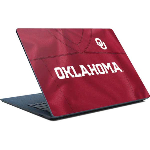 University of Oklahoma Red Jersey Surface Laptop Skin